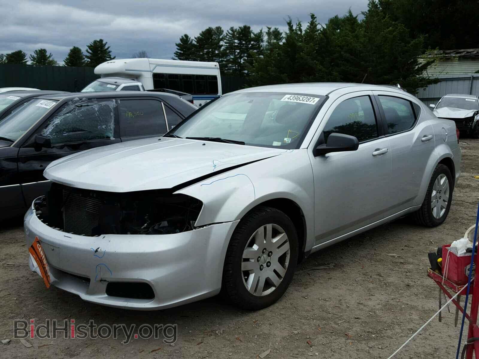 2012 DODGE AVENGER - VIN: 1C3CDZAB5CN294187 - Фото 2
