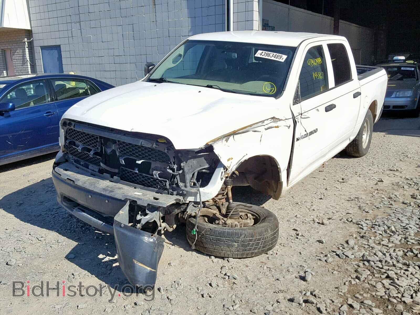 2012 DODGE RAM 1500 S - VIN: 1C6RD7KP9CS278314 - Фото 2