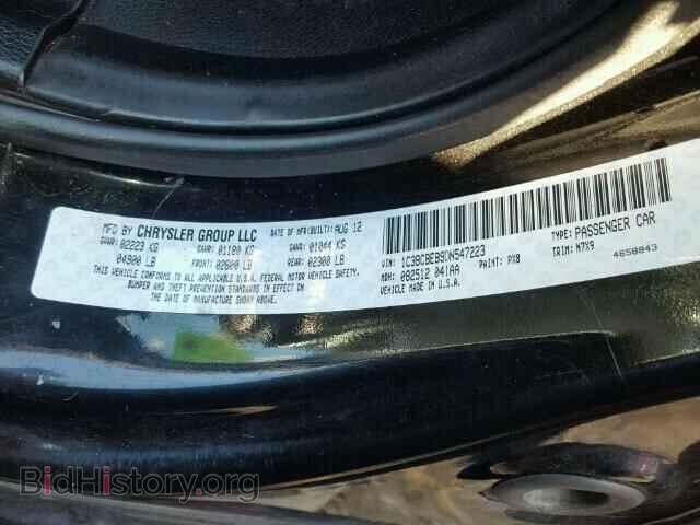 2013 CHRYSLER 200 - VIN: 1C3BCBEB9DN547223 - Фото 10