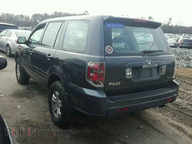 2006 HONDA PILOT - VIN: 2HKYF18176H563207 - Фото 3