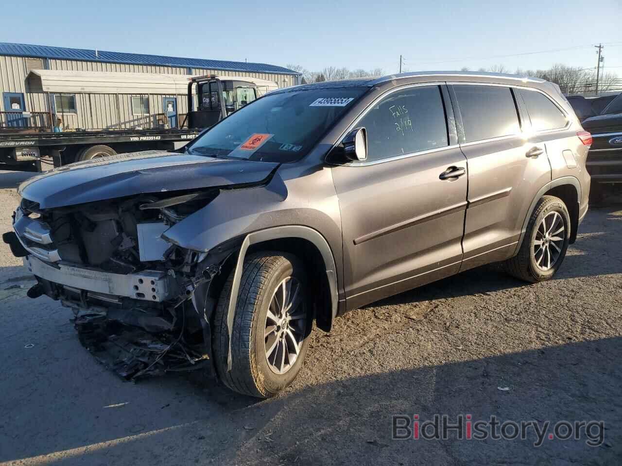 Photo 5TDJZRFH0JS850950 - TOYOTA HIGHLANDER 2018