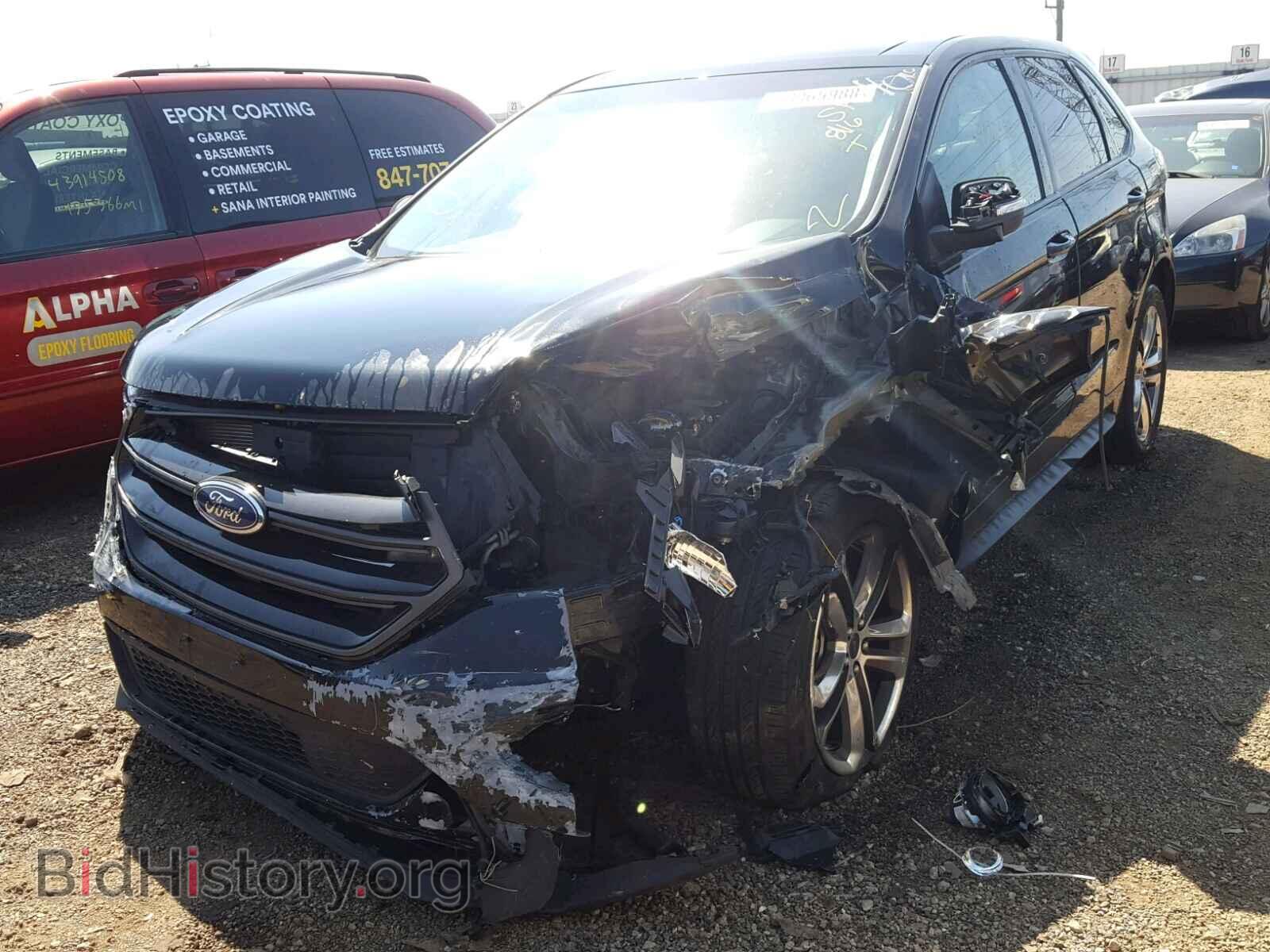 2016 FORD EDGE - VIN: 2FMPK4AP9GBB28169 - Фото 2