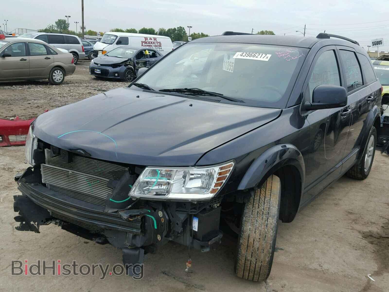 2011 DODGE JOURNEY - VIN: 3D4PH1FG3BT554398 - Фото 2