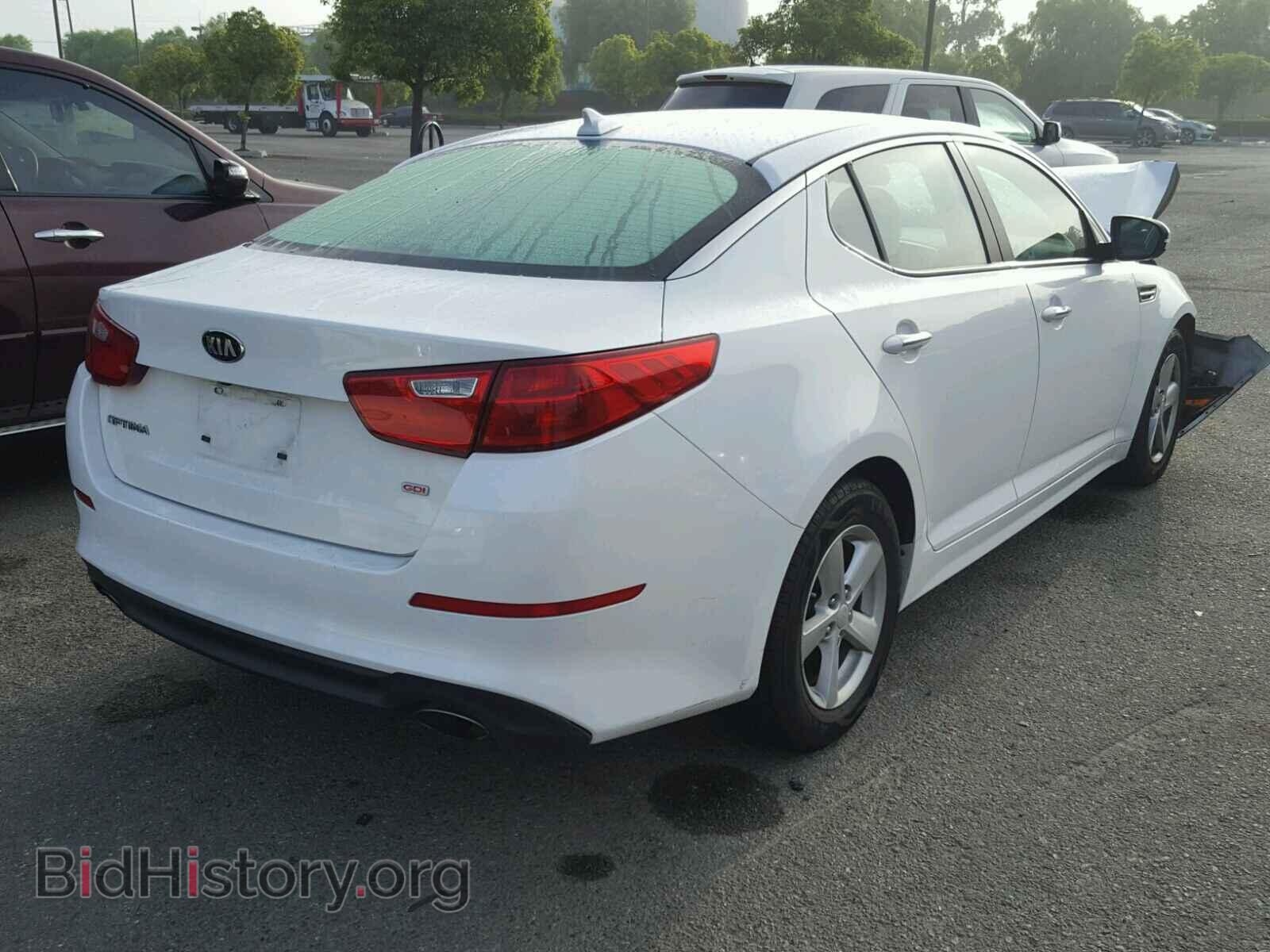2015 KIA OPTIMA - VIN: KNAGM4A75F5568792 - Фото 4