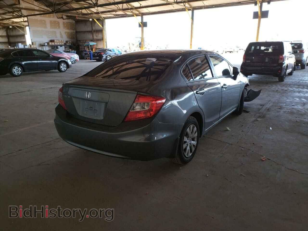 2012 HONDA CIVIC - VIN: 19XFB2F51CE090418 - Фото 4