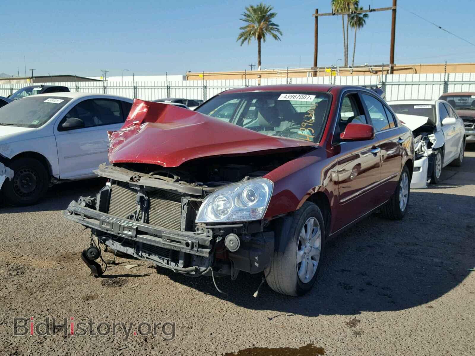 2007 KIA OPTIMA - VIN: KNAGE124875136277 - Фото 2