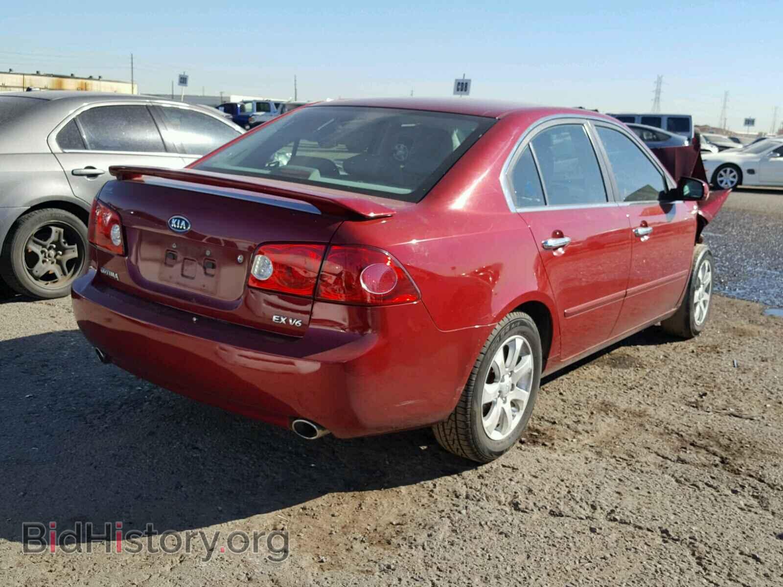2007 KIA OPTIMA - VIN: KNAGE124875136277 - Фото 4