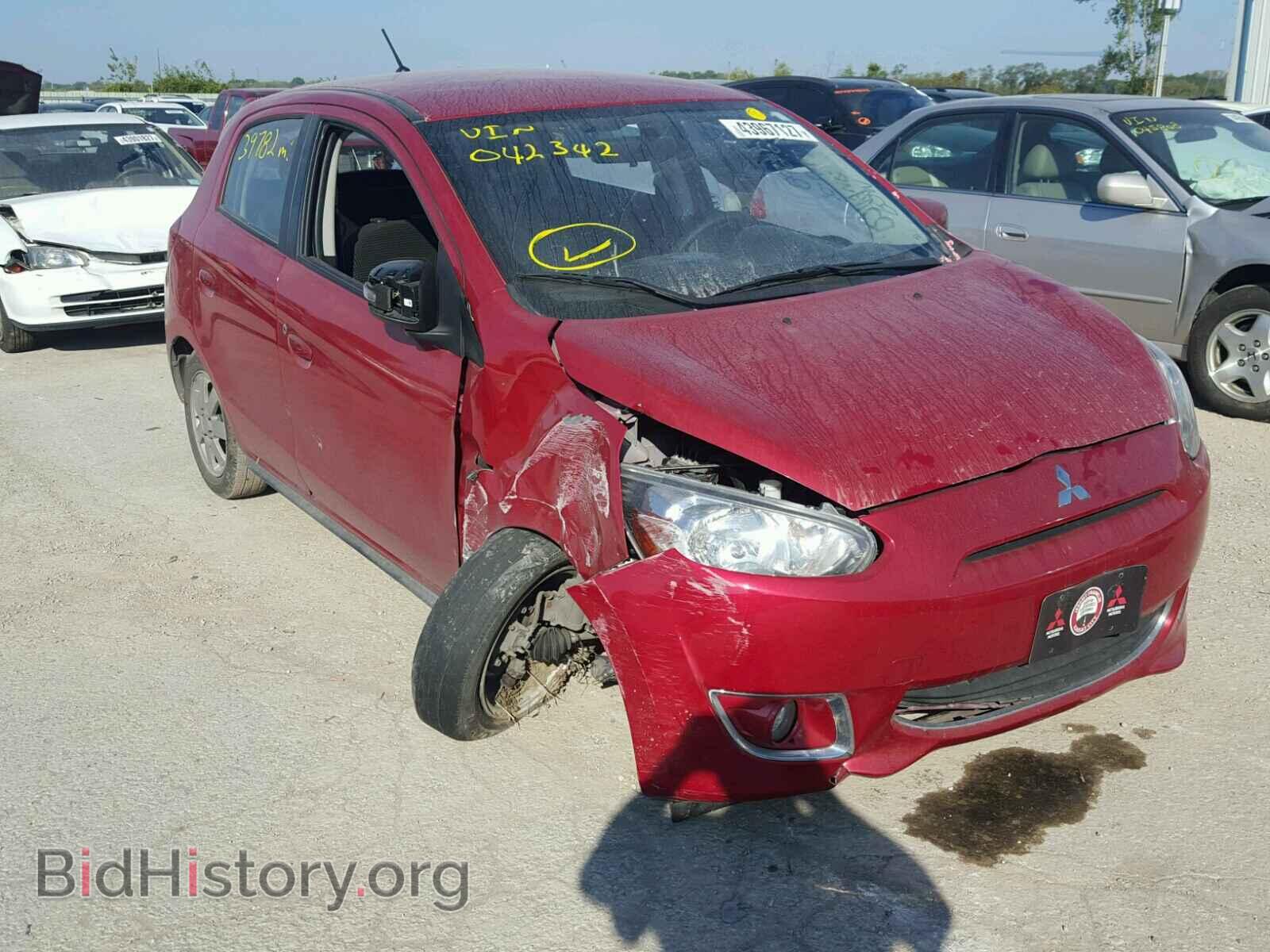 Photo ML32A4HJ6FH042342 - MITSUBISHI MIRAGE 2015