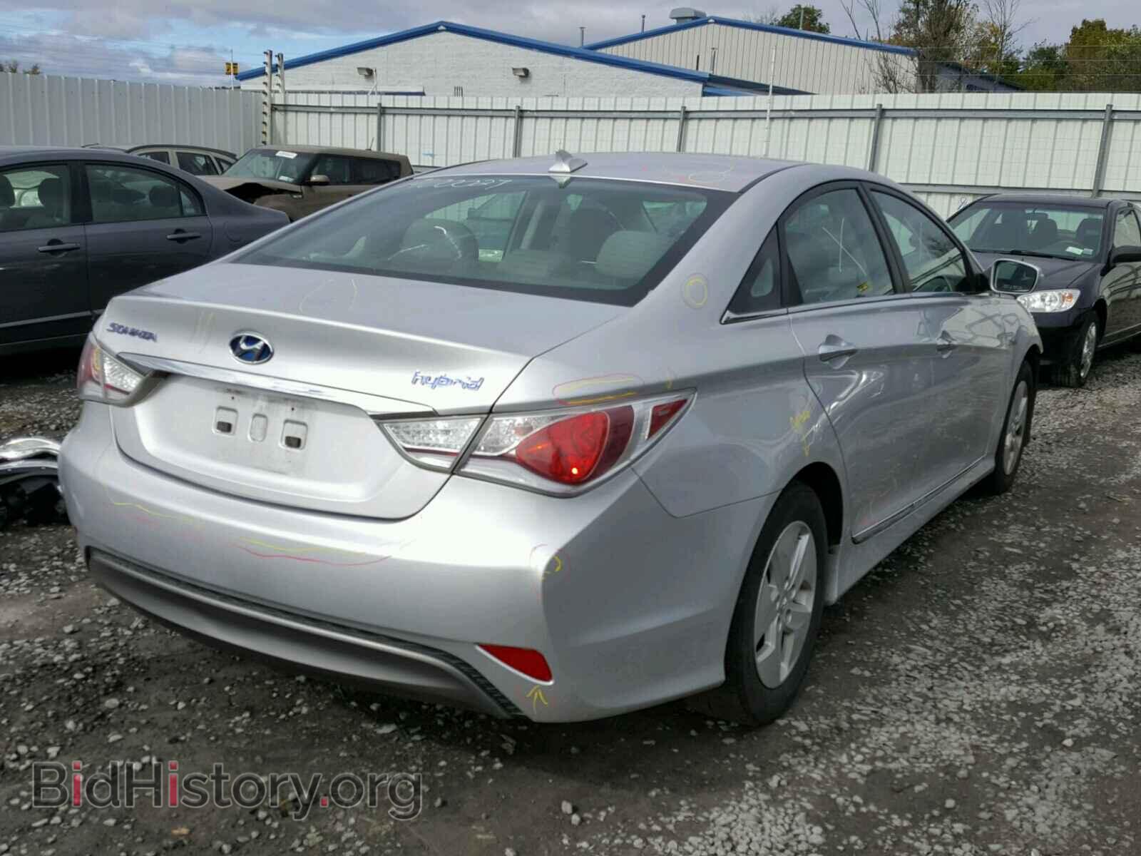 2012 HYUNDAI SONATA - VIN: KMHEC4A48CA020772 - Photo 4
