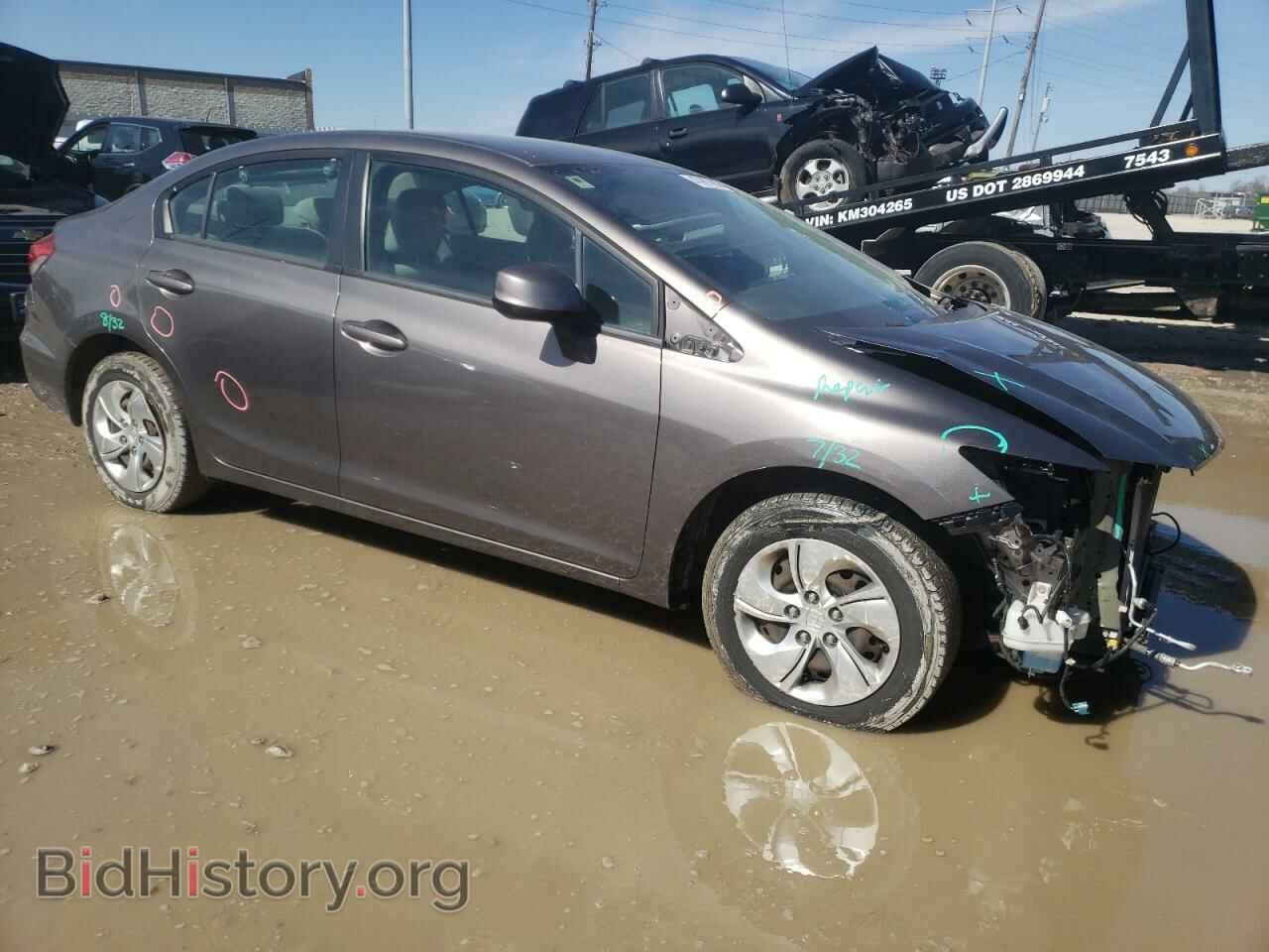 2013 HONDA CIVIC - VIN: 19XFB2F54DE088602 - Фото 4