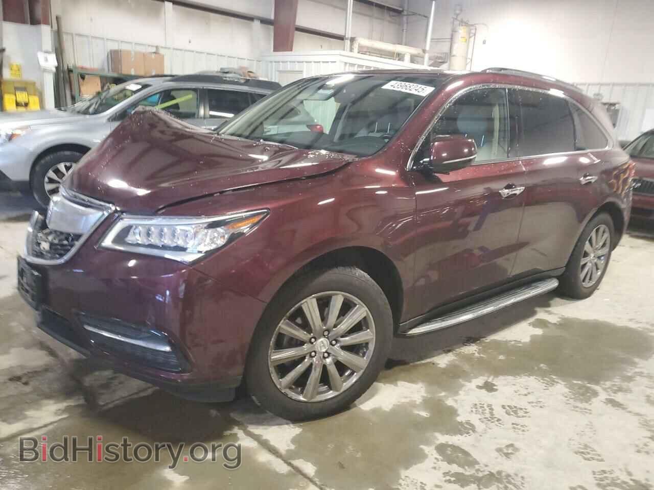 Photo 5FRYD4H68GB007716 - ACURA MDX 2016