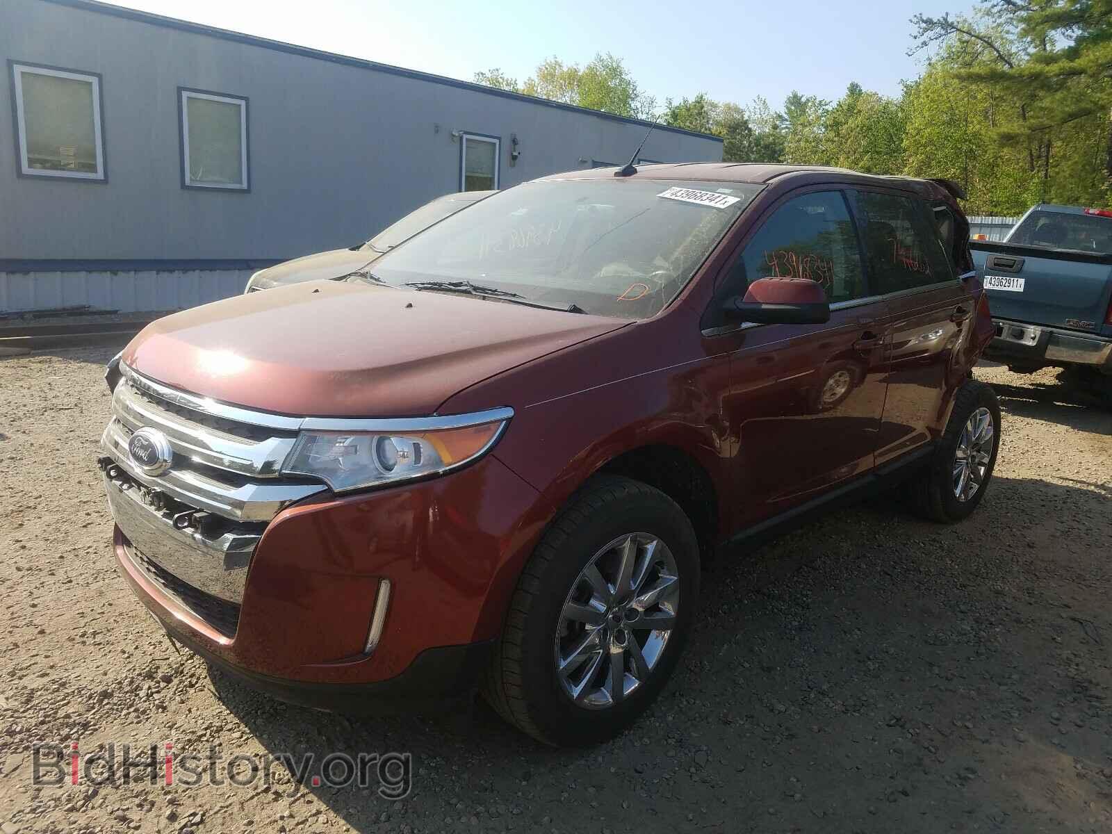 2014 FORD EDGE - VIN: 2FMDK3KC3EBA22953 - Фото 2