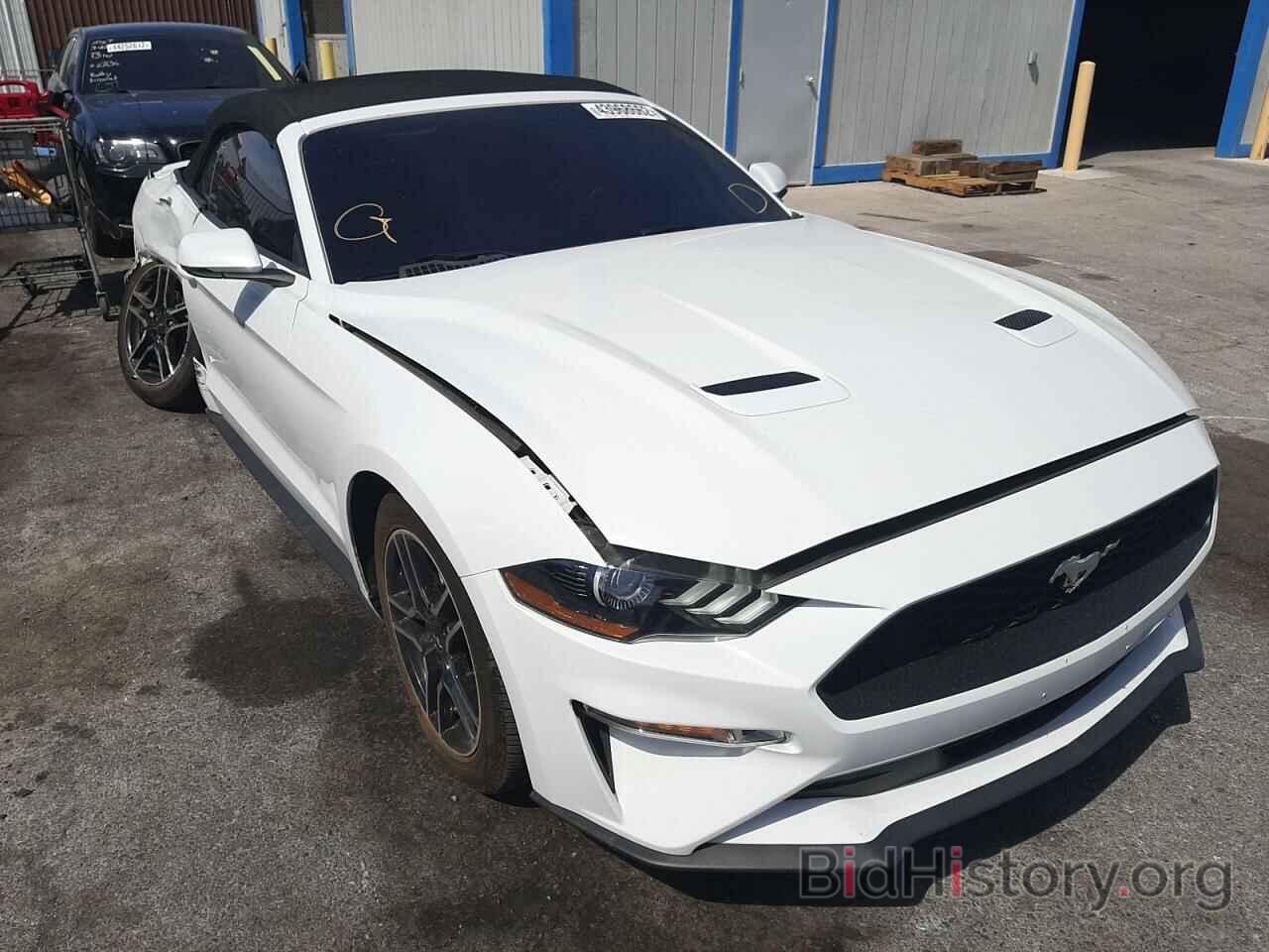 Photo 1FATP8UH8L5106314 - FORD MUSTANG 2020