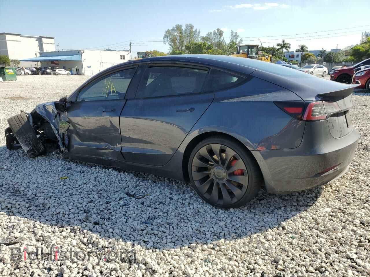 2022 TESLA MODEL 3 - VIN: 5YJ3E1EC4NF308238 - Фото 2