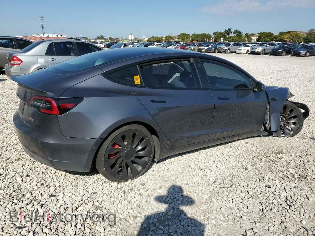 2022 TESLA MODEL 3 - VIN: 5YJ3E1EC4NF308238 - Фото 3