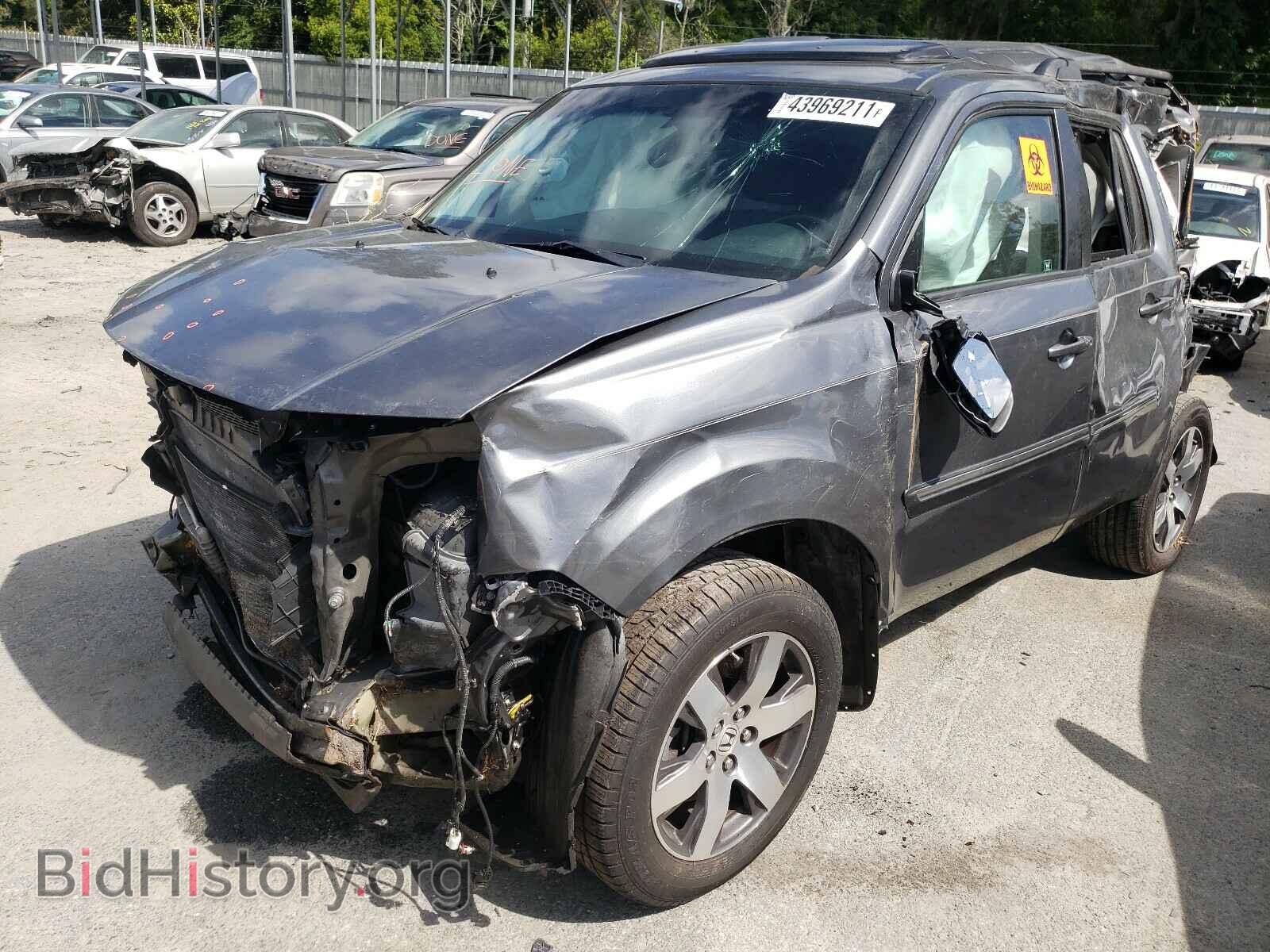 2012 HONDA PILOT - VIN: 5FNYF4H98CB060352 - Фото 2
