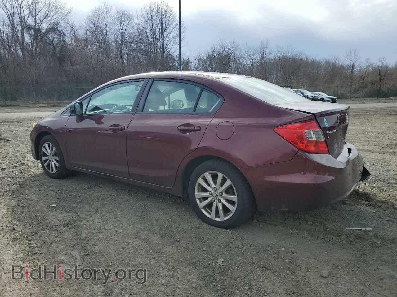 2012 HONDA CIVIC - VIN: 2HGFB2F82CH532137 - Фото 2