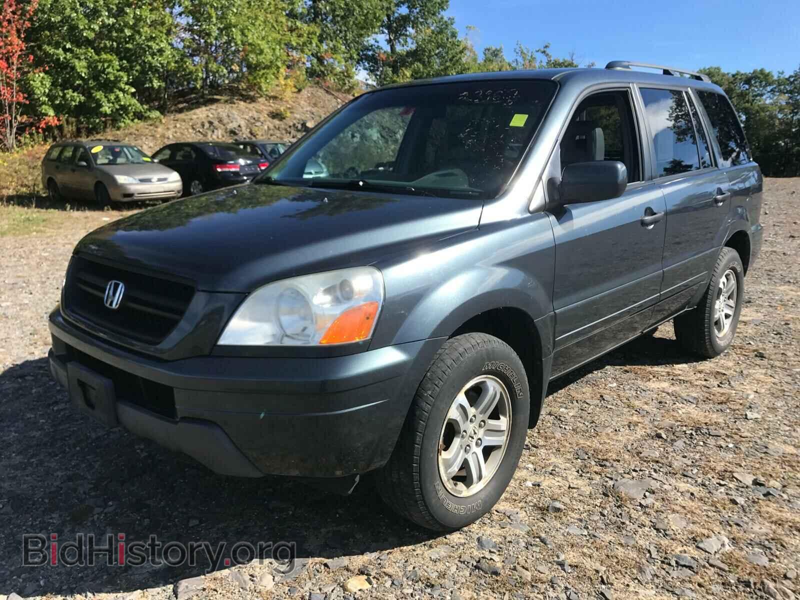2005 HONDA PILOT - VIN: 5FNYF186X5B035251 - Фото 2