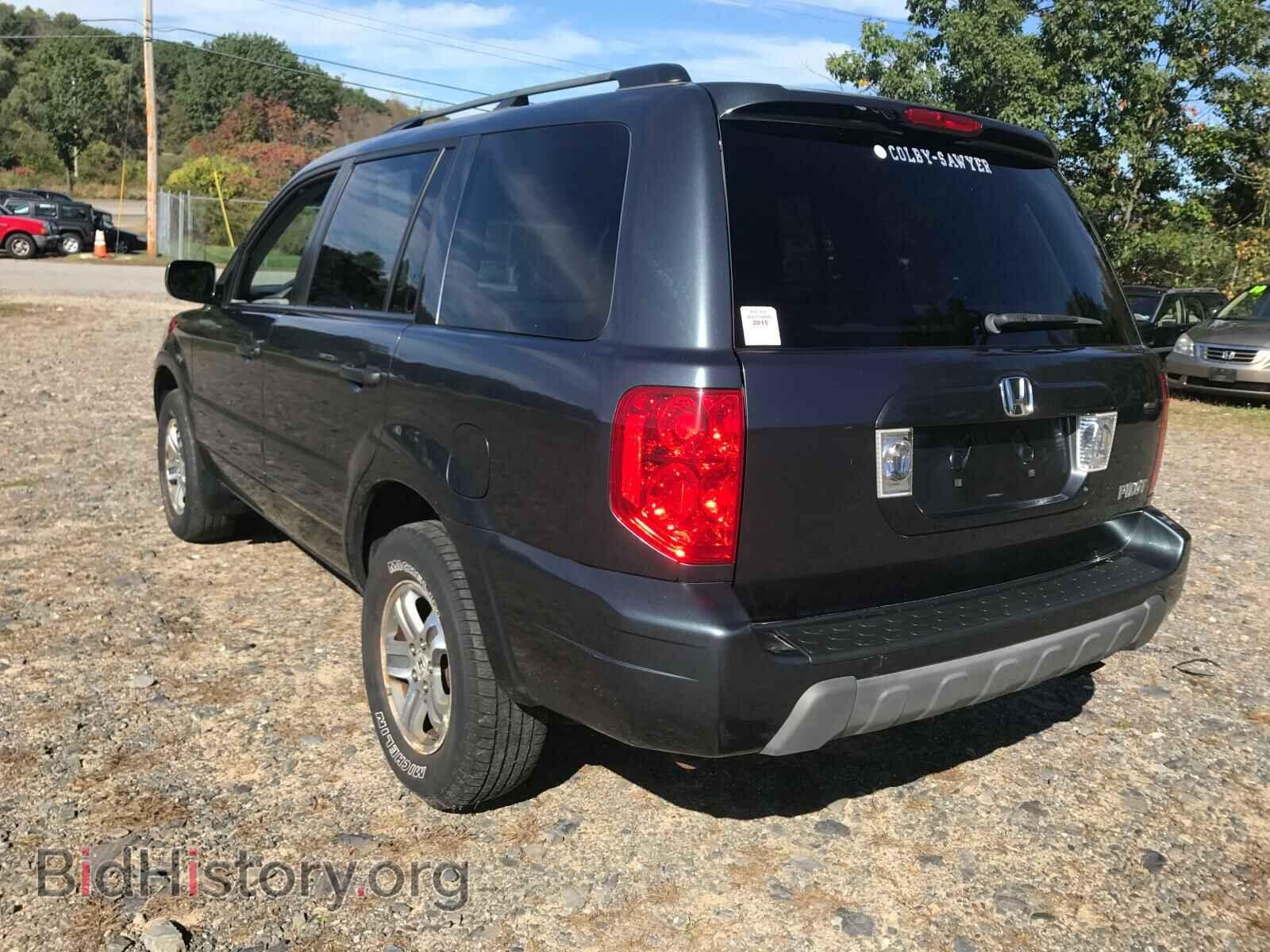 2005 HONDA PILOT - VIN: 5FNYF186X5B035251 - Фото 3