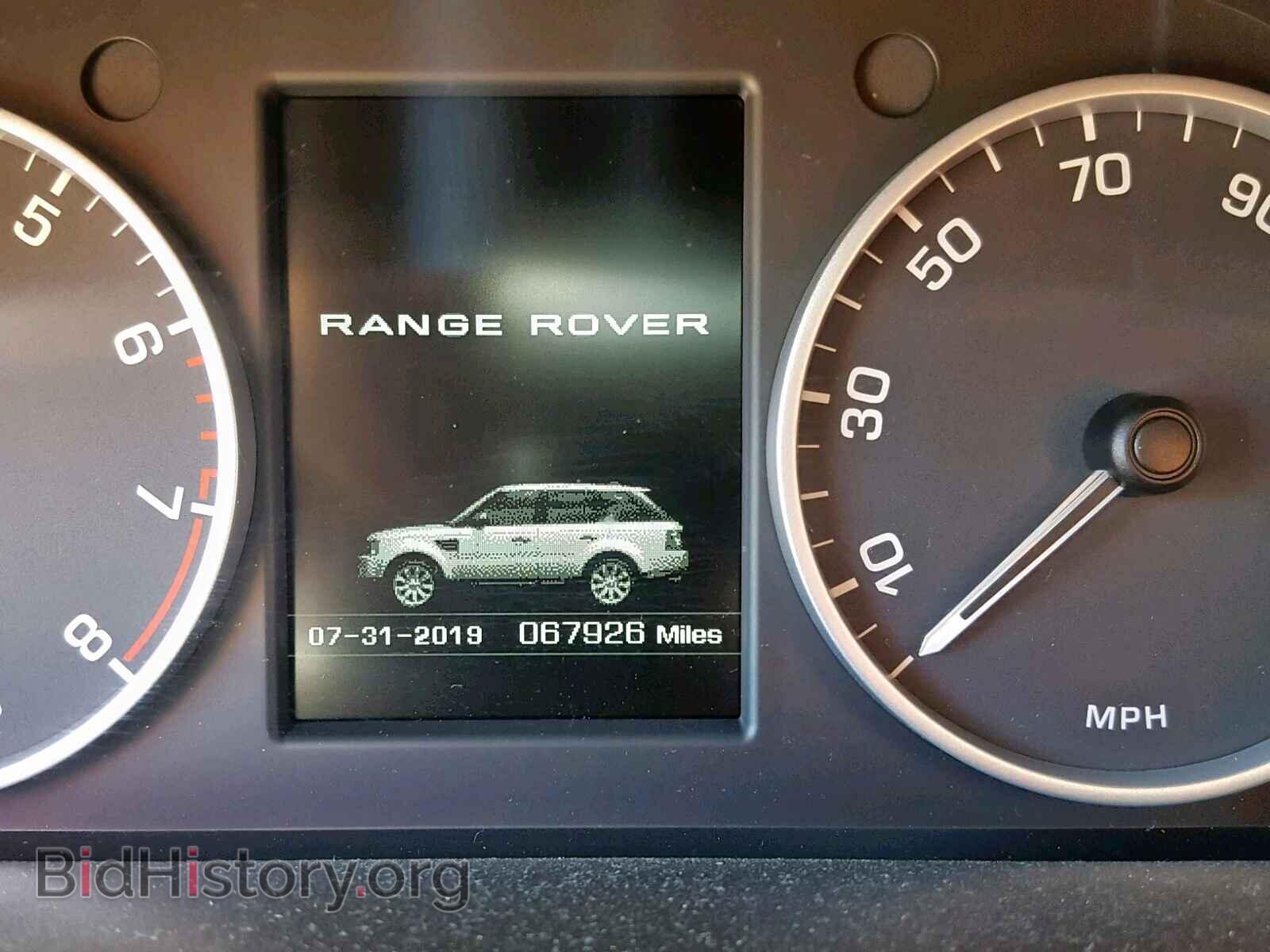 2012 LAND ROVER RANGE ROVE - VIN: SALSK2D46CA744074 - Фото 8