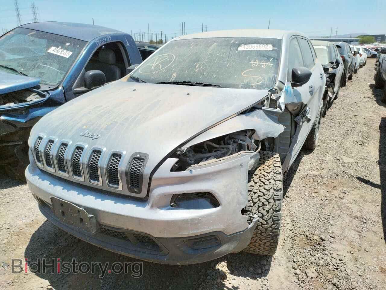 2015 JEEP CHEROKEE - VIN: 1C4PJLAB2FW536614 - Фото 2