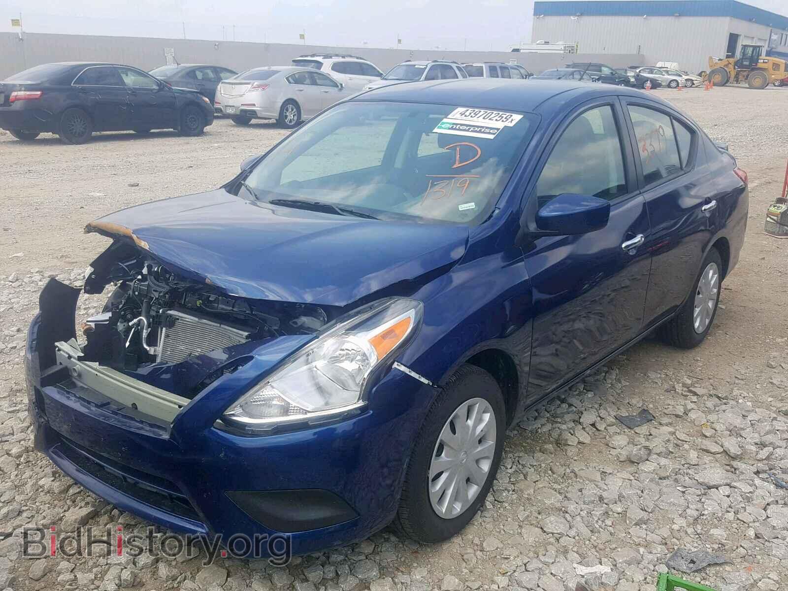 2019 NISSAN VERSA - VIN: 3N1CN7AP3KL881319 - Фото 2