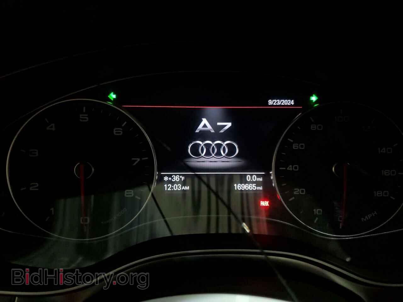 2012 AUDI A7 - VIN: WAU3GAFC3CN082195 - Фото 9