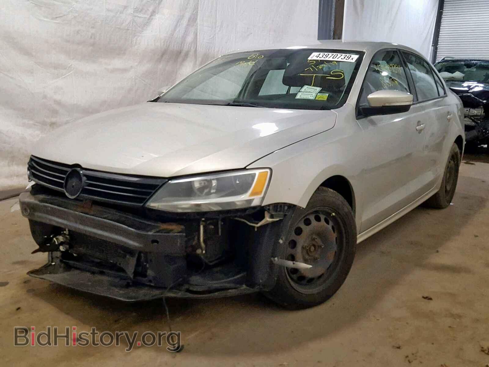 2012 VOLKSWAGEN JETTA - VIN: 3VWDP7AJ9CM352327 - Фото 2