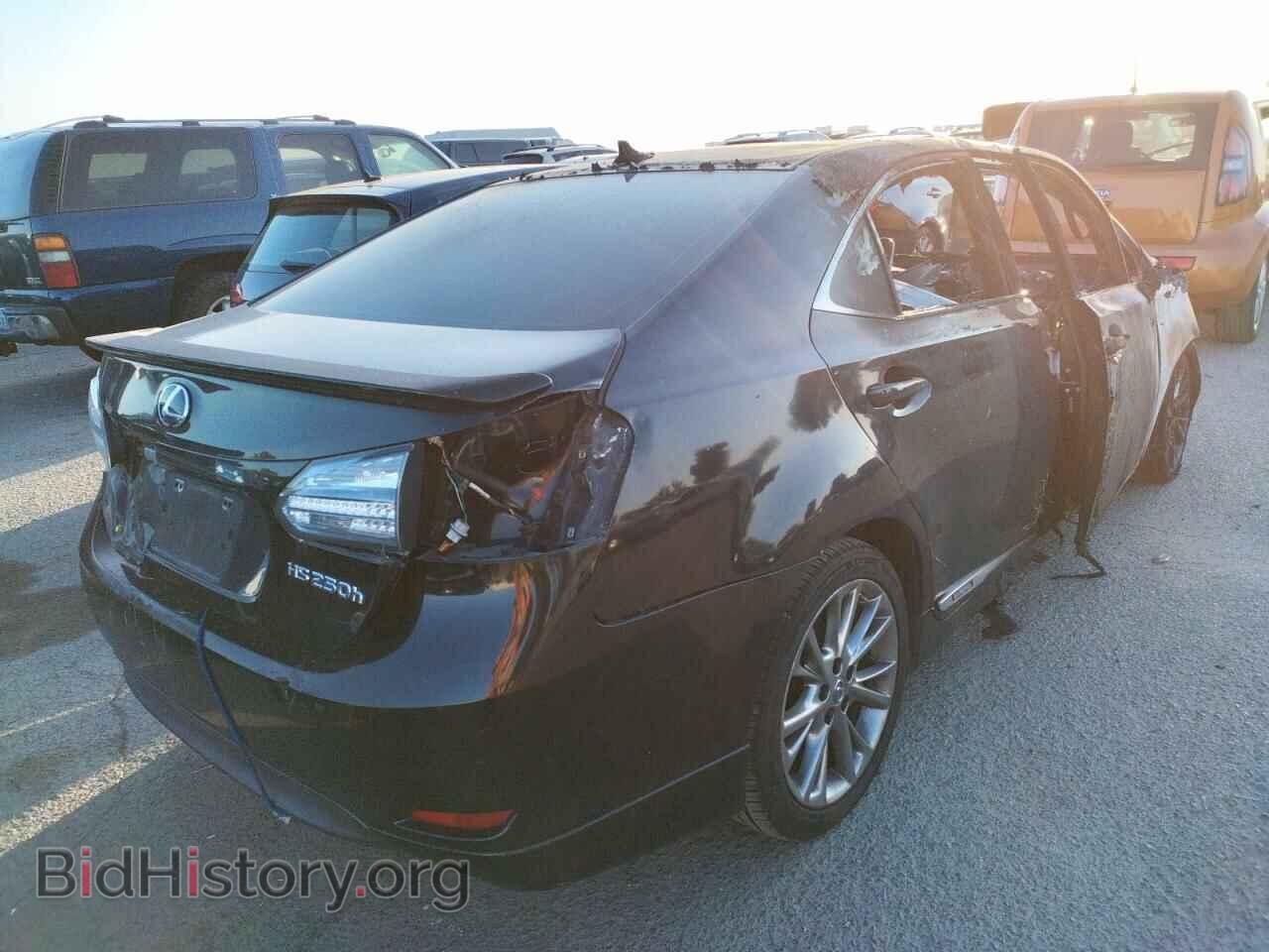 2010 LEXUS HS - VIN: JTHBB1BA9A2023666 - Фото 4