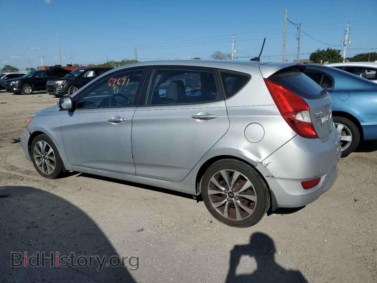 2015 HYUNDAI ACCENT - VIN: KMHCU5AE4FU217816 - Фото 2
