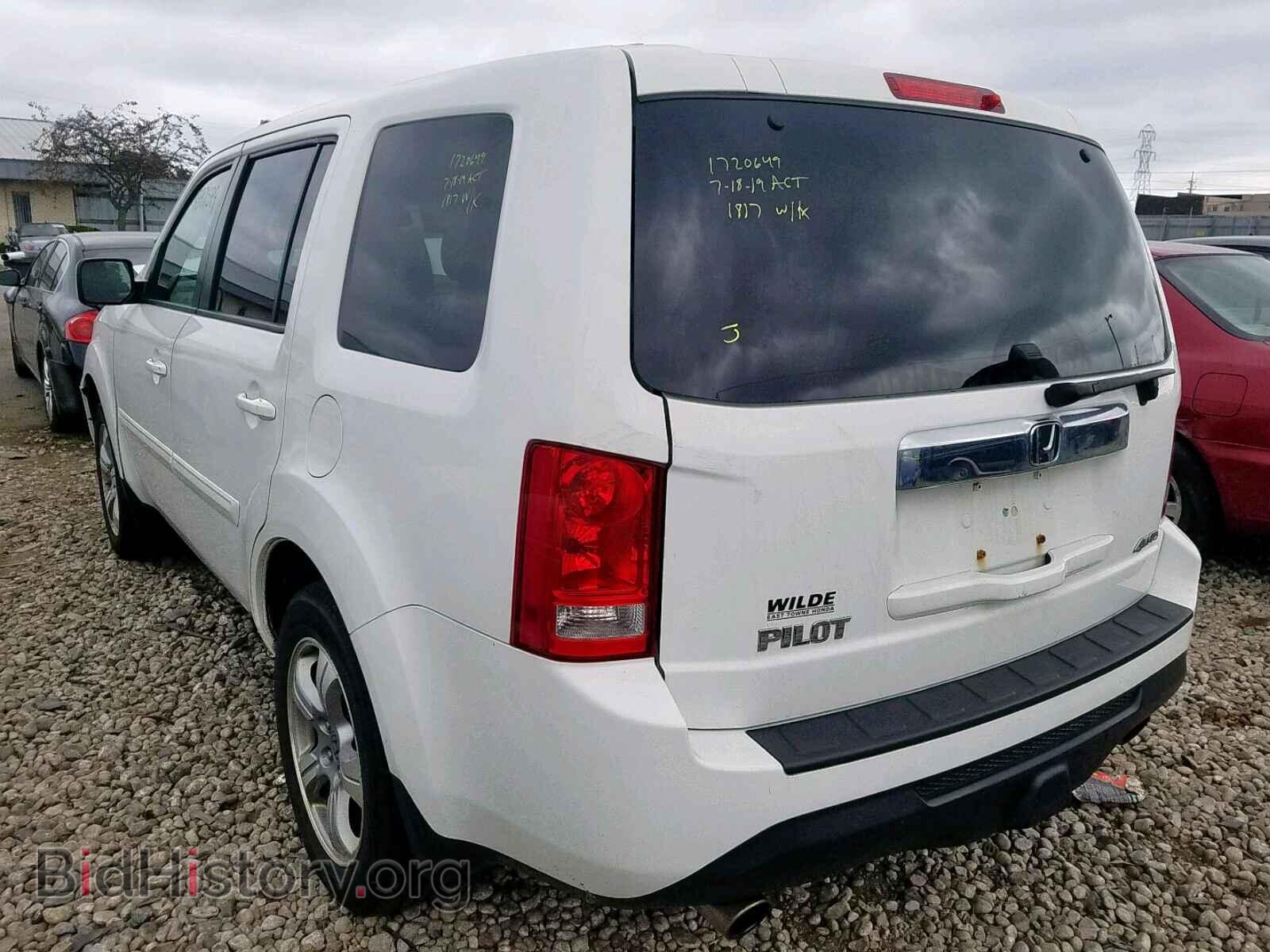 2012 HONDA PILOT EX - VIN: 5FNYF4H47CB077731 - Photo 3