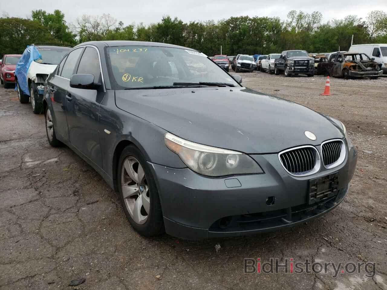 Photo WBANE53547CY04237 - BMW 5 SERIES 2007