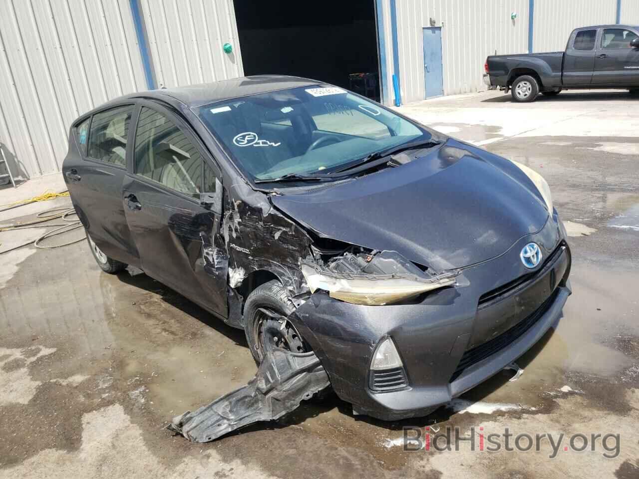 Photo JTDKDTB35C1526158 - TOYOTA PRIUS 2012