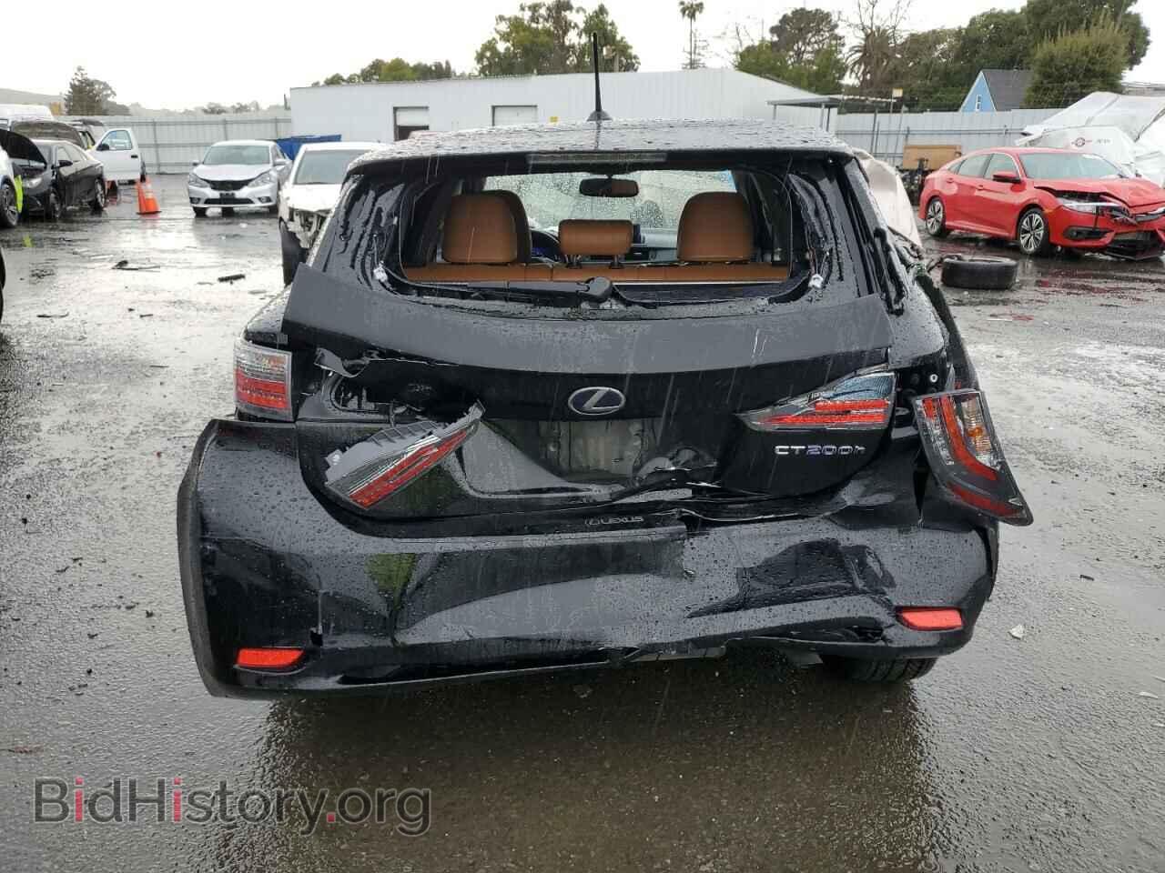 2013 LEXUS CT 200 - VIN: JTHKD5BH3D2160072 - Фото 6