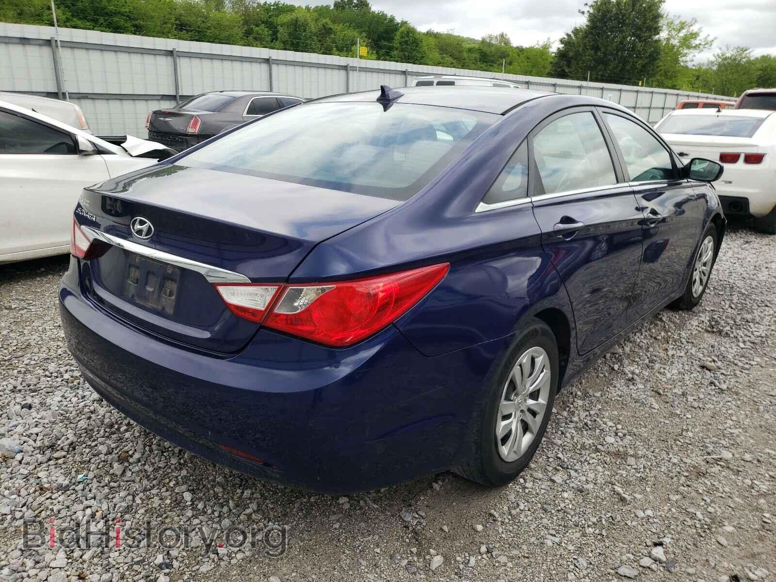 2012 HYUNDAI SONATA - VIN: 5NPEB4AC2CH448442 - Фото 4