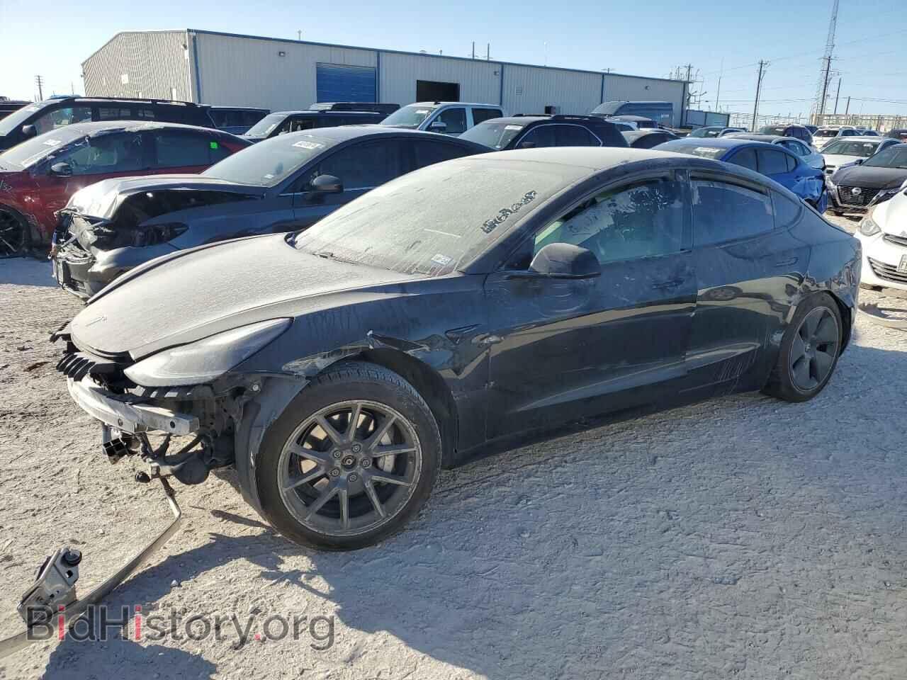 Photo 5YJ3E1EB8MF035746 - TESLA MODEL 3 2021