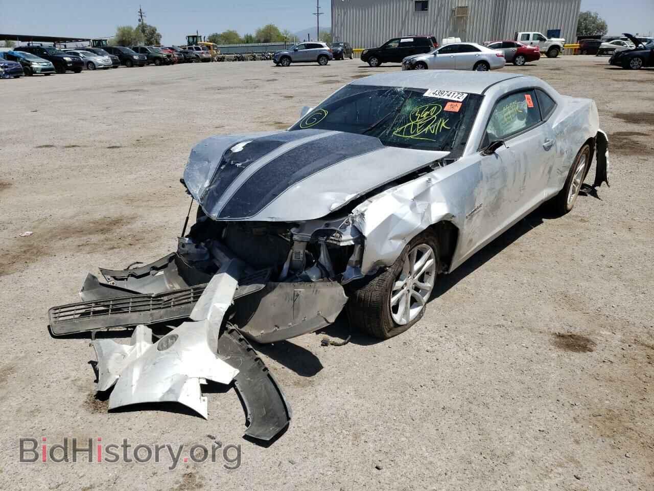 2014 CHEVROLET CAMARO - VIN: 2G1FA1E30E9182224 - Фото 2