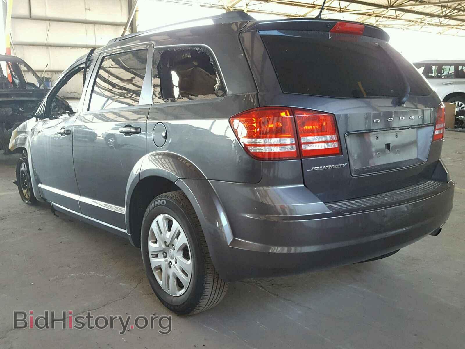 2017 DODGE JOURNEY SE - VIN: 3C4PDCAB8HT552719 - Фото 3