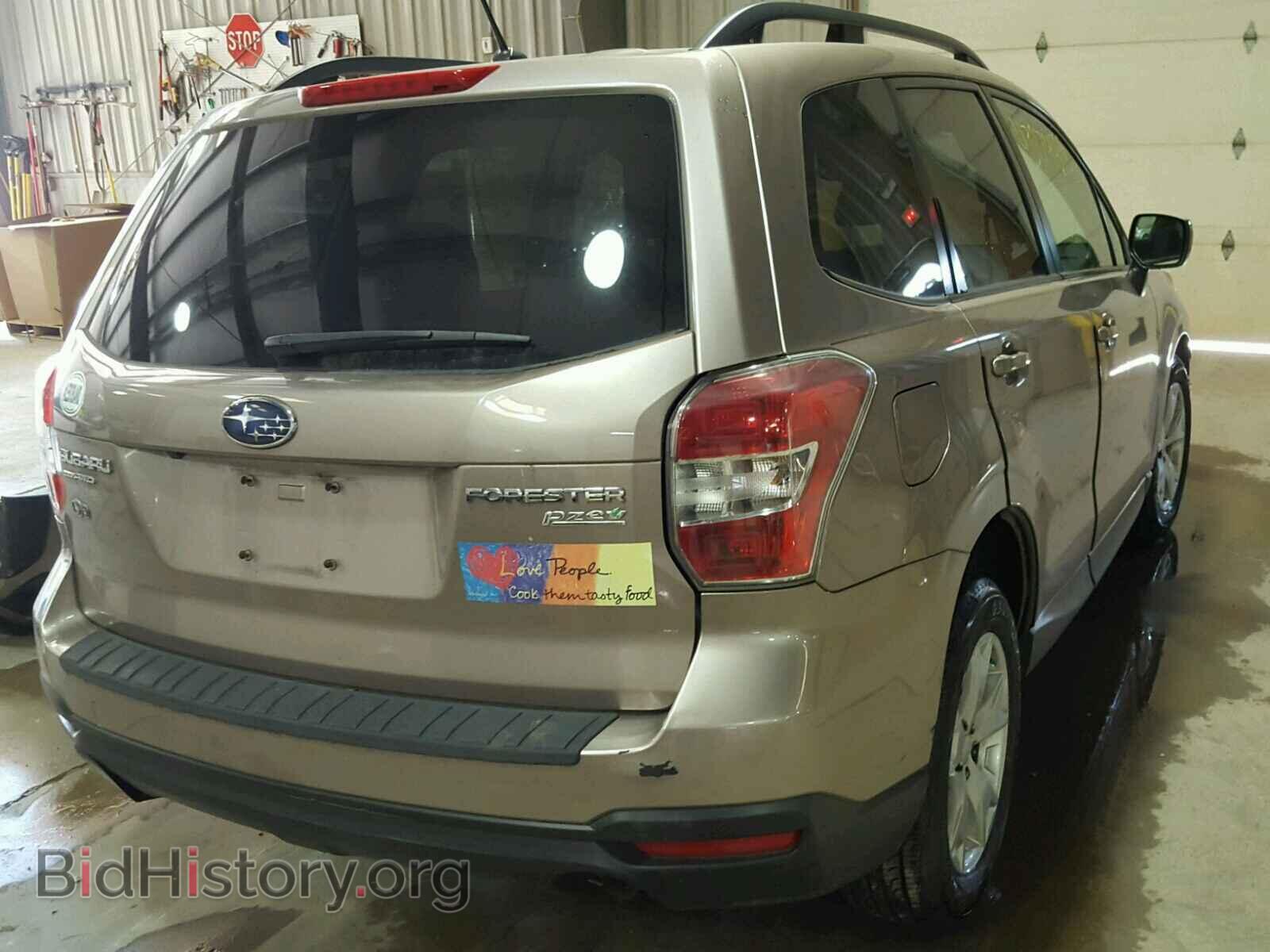 2014 SUBARU FORESTER - VIN: JF2SJAEC8EH466011 - Фото 4
