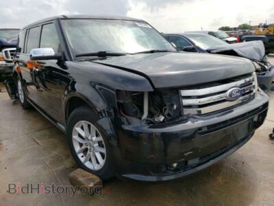 2011 Ford FLEX Flex Limit, black — VIN 2FMGK5DC9BBD02720, Copart