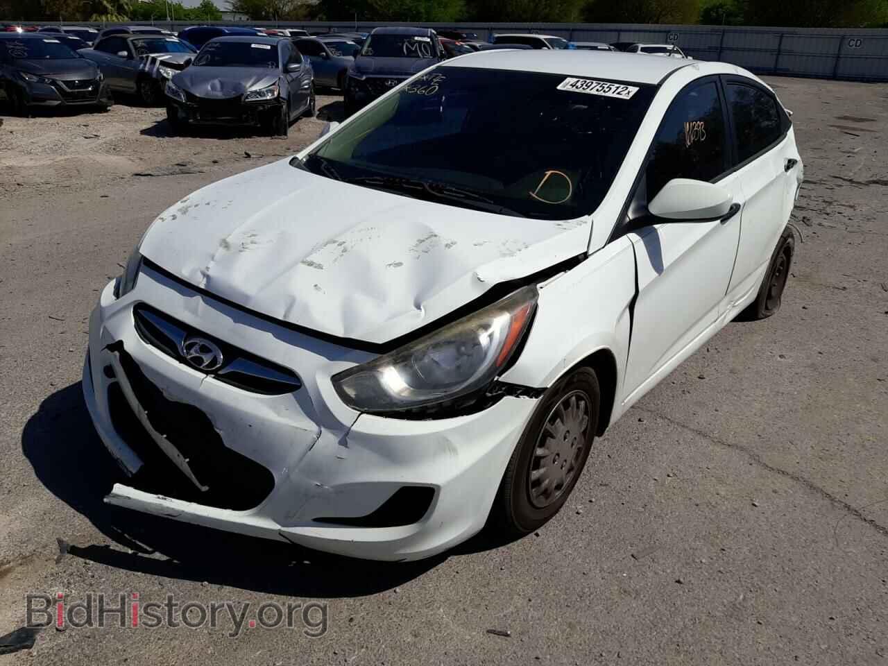 2012 HYUNDAI ACCENT - VIN: KMHCT4AE2CU112572 - Фото 2