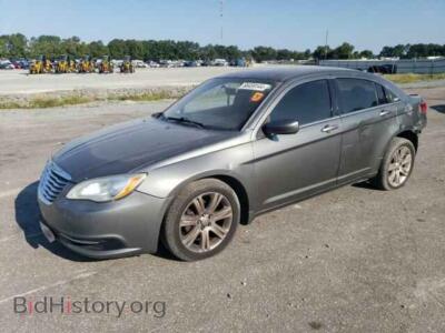 2012 Chrysler 200 Touring, серебристый — VIN 1C3CCBBB9CN175454, Copart