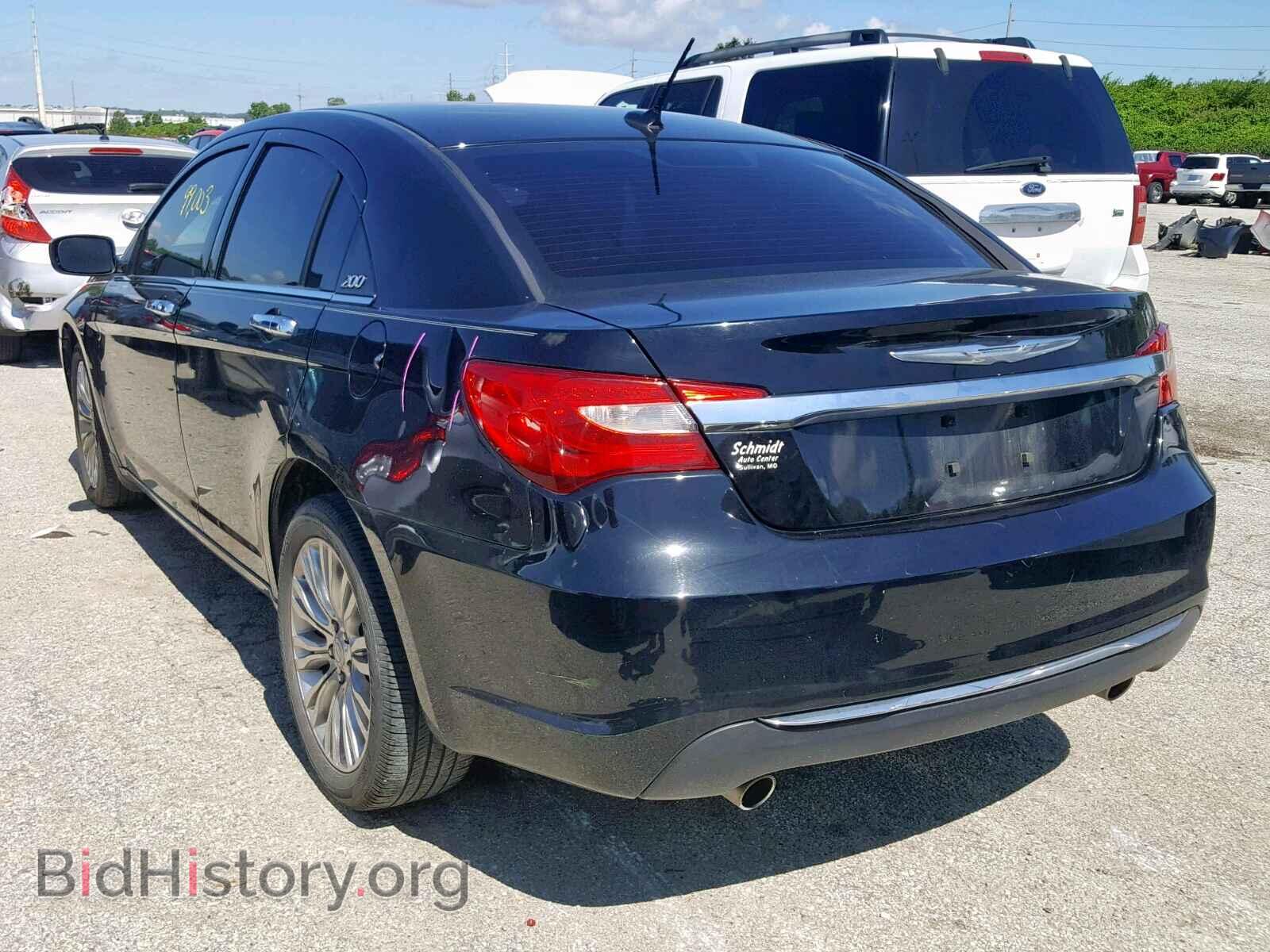 2012 CHRYSLER 200 - VIN: 1C3CCBCG1CN241893 - Фото 3