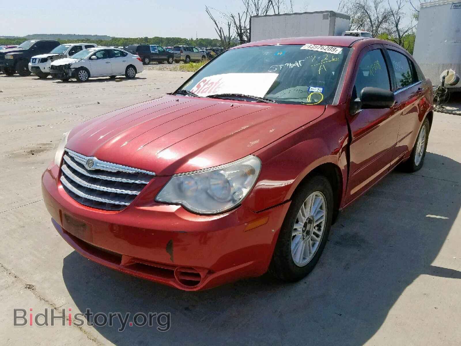 2007 CHRYSLER SEBRING - VIN: 1C3LC46K77N584564 - Фото 2