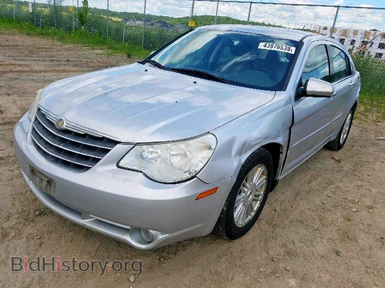 2007 CHRYSLER SEBRING - VIN: 1C3LC66K37N693728 - Фото 2