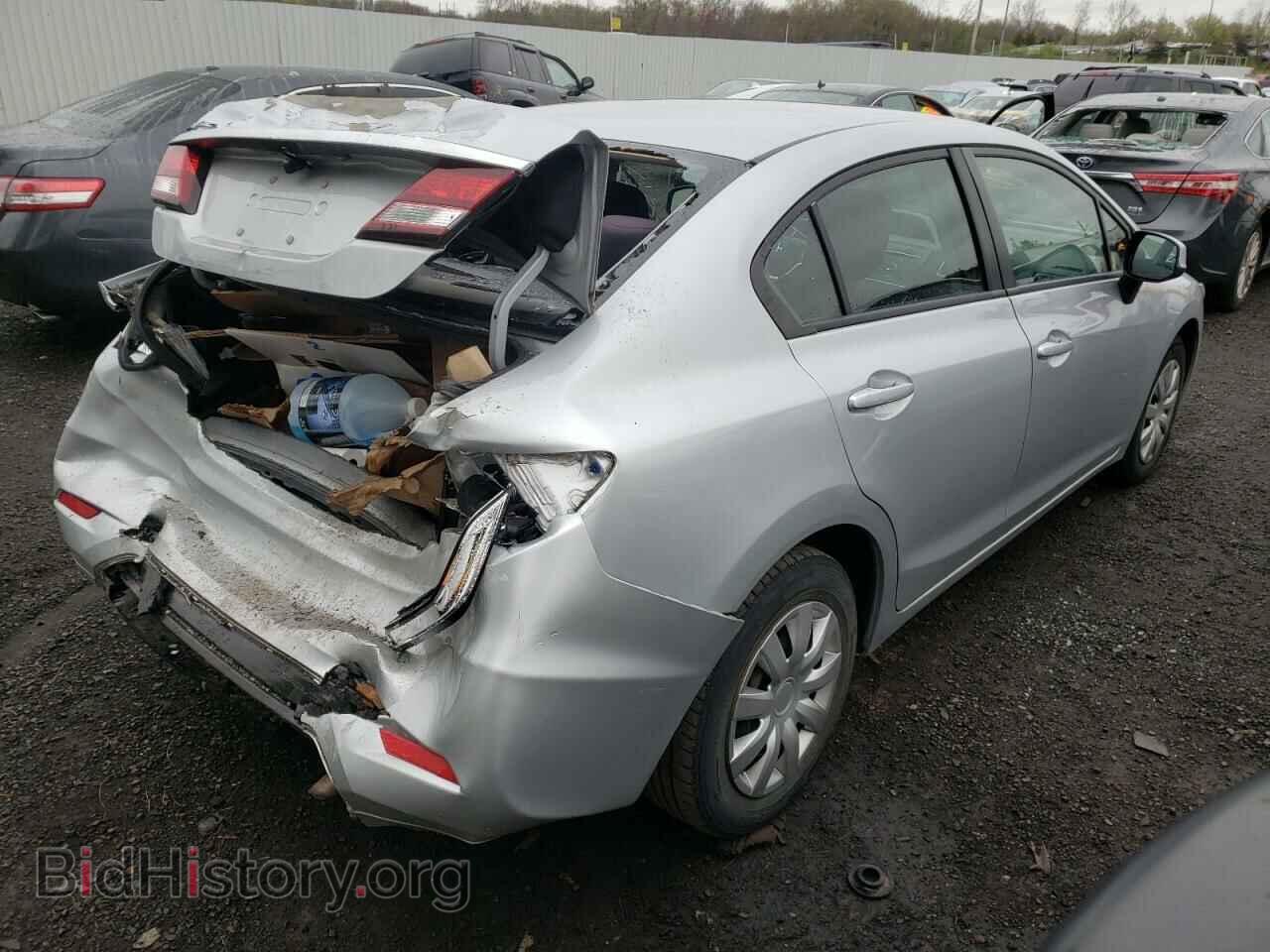 2013 HONDA CIVIC - VIN: 2HGFB2F5XDH513438 - Фото 4