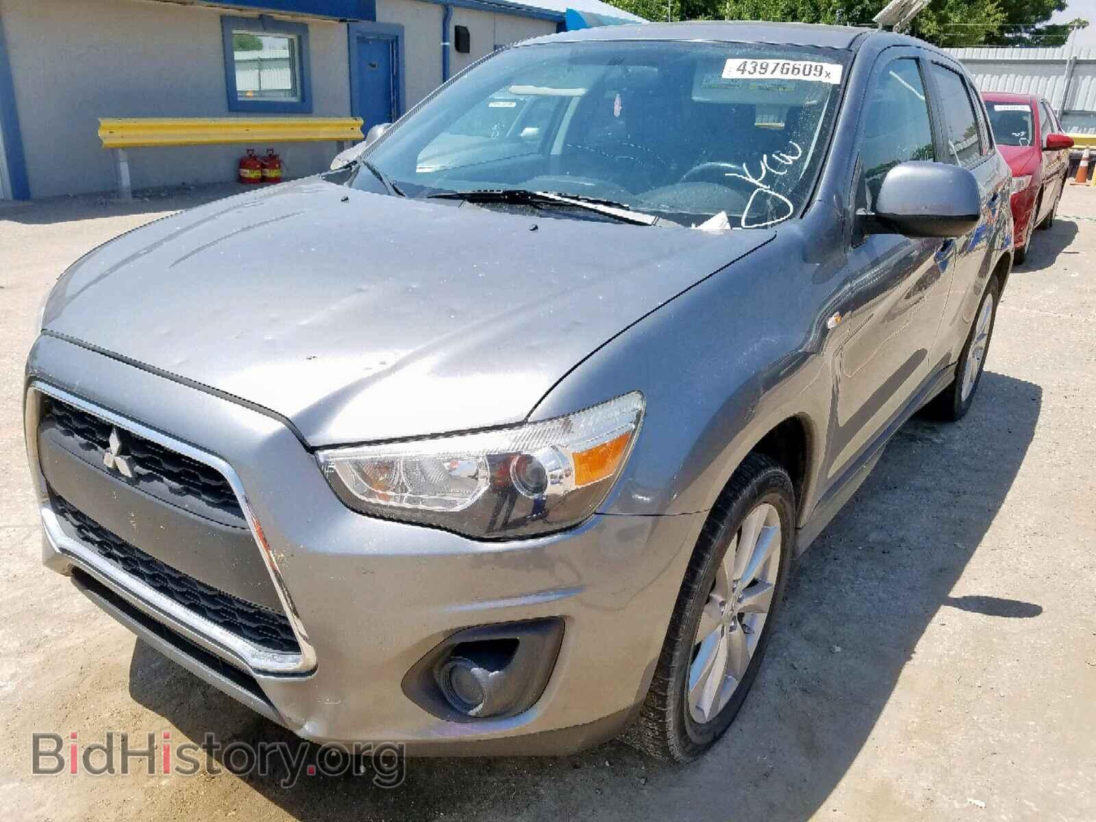 2013 MITSUBISHI OUTLANDER - VIN: 4A4AP3AU7DE017950 - Фото 2
