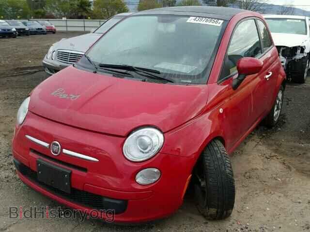 2012 FIAT 500 - VIN: 3C3CFFAR7CT330824 - Фото 2