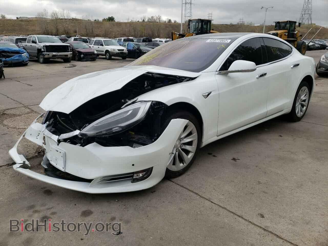 2017 TESLA MODEL S - VIN: 5YJSA1E25HF227669 - Фото 2
