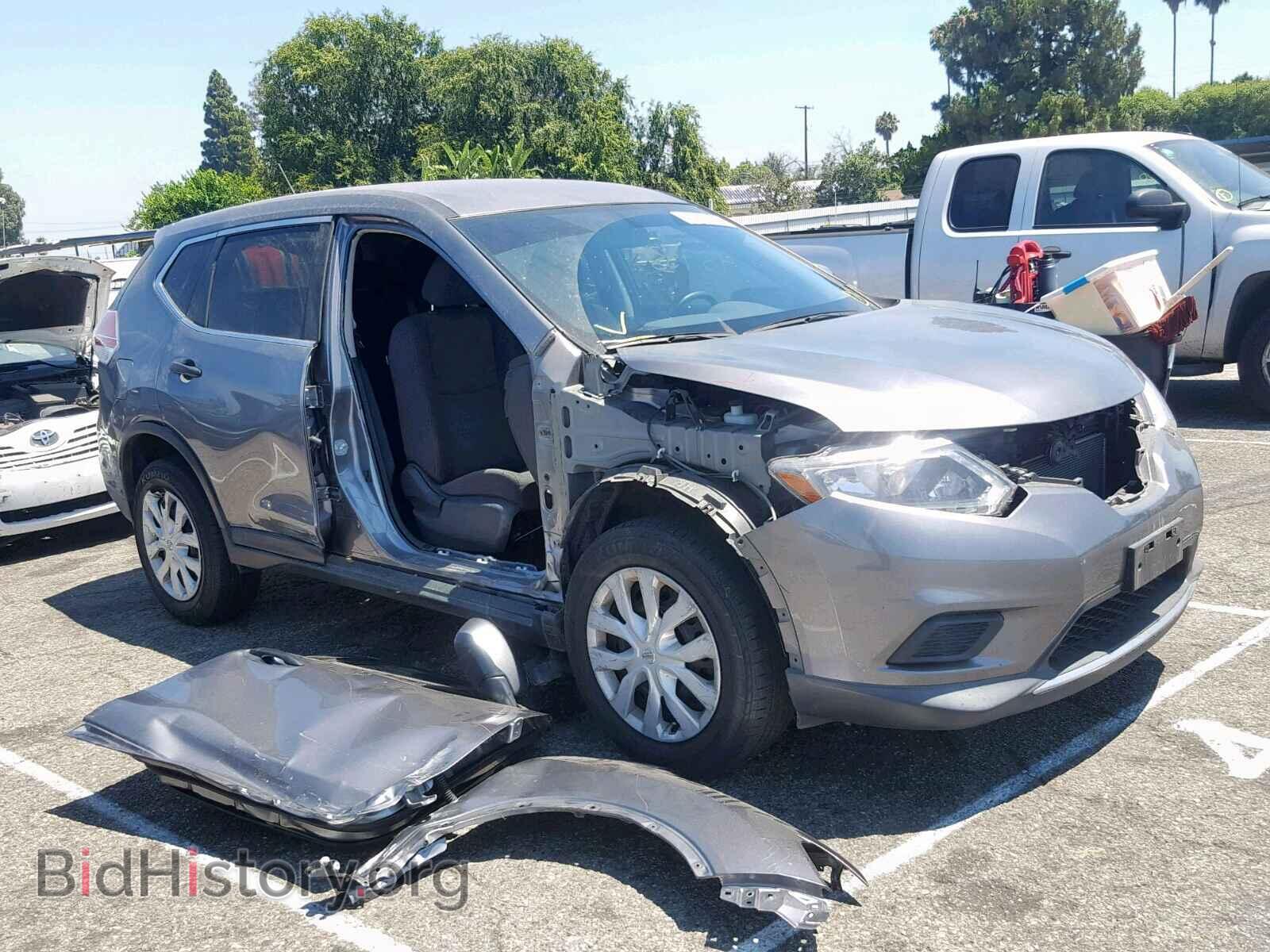 Photo KNMAT2MT0GP705247 - NISSAN ROGUE S 2016